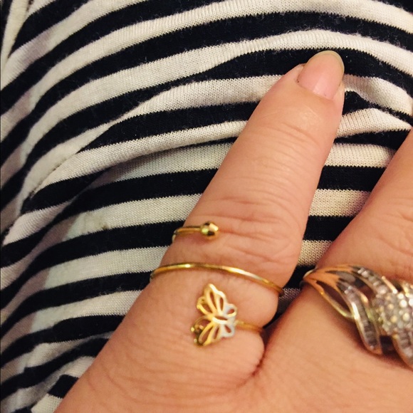 18k yellow gold ring - Picture 7 of 7